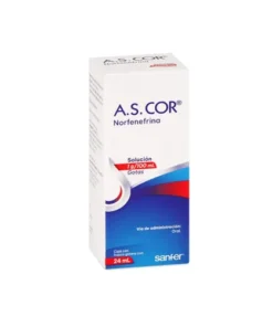 A-S-COR 1G 24 ML GTS