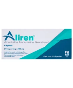 ALIREN 50/3/300MG CAPS 24