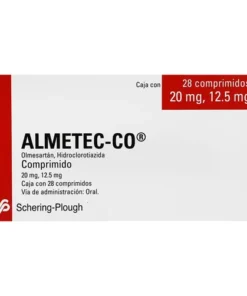 ALMETEC-CO 20/12.5 MG 28 CPR