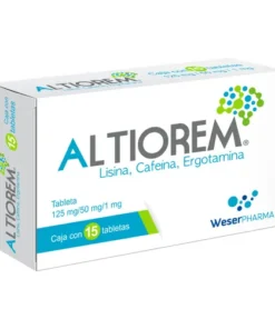 ALTIOREM 125/50/1MG 15 TAB