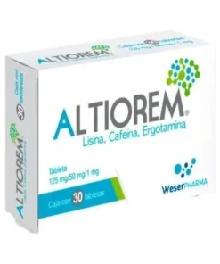 ALTIOREM 125/50/1MG 30 TAB