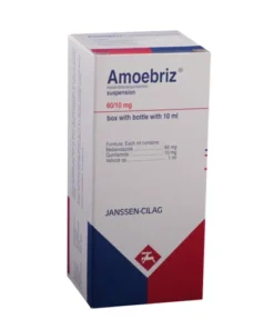 AMOEBRIZ 60/10MG SUSP PED CRZA 10ML