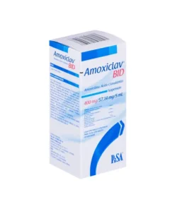 AMOXICLAV BID 400/57.1MG 70ML