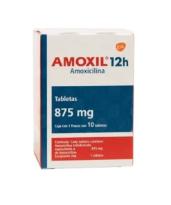 AMOXIL 12H 875 MG 10 TAB