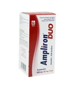 AMPLIRON DUO 400/57 MG FCO PVO 70ML