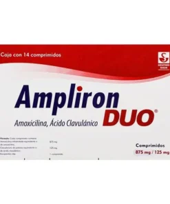 AMPLIRON DUO 875/125MG 14 CPR