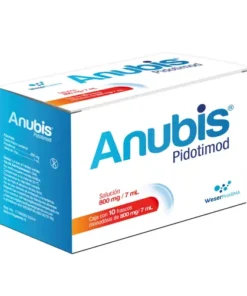 ANUBIS 800MG/7ML SOL CAJA 10 FCOS
