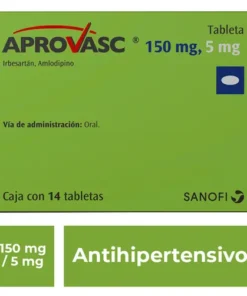 APROVASC 150/5 MG 28 TAB