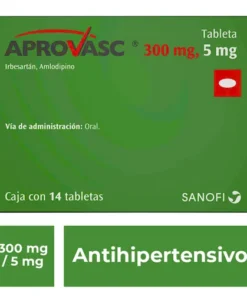 APROVASC 300/5 MG 14 TAB