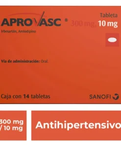 APROVASC 300/10 MG 14 TAB