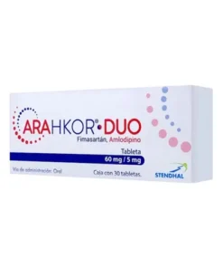 ARAHKOR DUO 60/5 MG 30 TAB