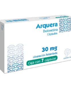 ARQUERA LR 30 MG 7 CAPS