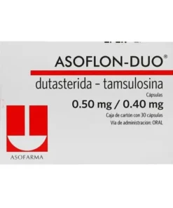 ASOFLON-DUO 0.5/0.4MG 30 CAPS
