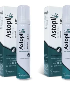 ASTOPIL 5% AER 60 G SOL DUO PACK