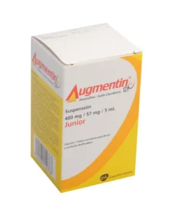 AUGMENTIN JR 12H 400MG 60ML SUSP