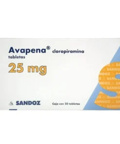 AVAPENA 25 MG 20 TAB