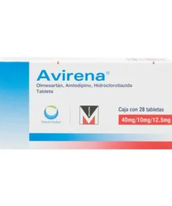 AVIRENA 40/10/12.5 MG 28 TAB