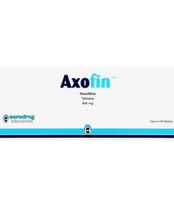 AXOFIN 400 MG 20 TAB