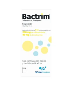 BACTRIM 200/40MG SUSP 100ML