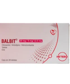 BALBIT 20/5/12.5 MG 28 TAB
