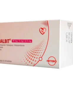 BALBIT 40/5/12.5 MG 28 TAB