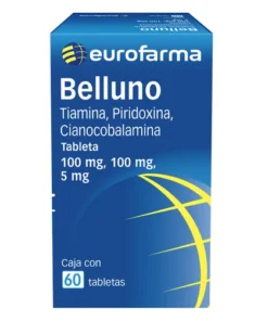 BELLUNO 100/100/5 MG 60 TAB