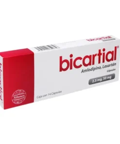 BICARTIAL 2.5/50 MG 14 CAPS