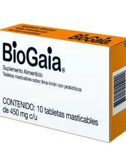 BIOGAIA SUP ALIM LIMA-LIMON 10TAB