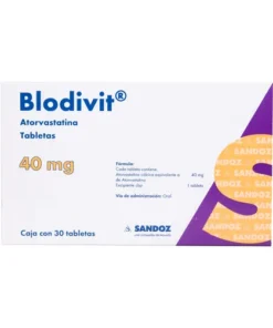 BLODIVIT 40 MG 30 TAB