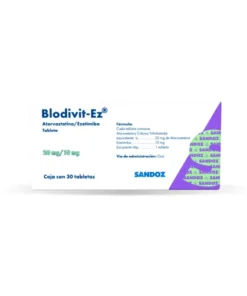 BLODIVIT-EZ 20/10MG 30 TAB