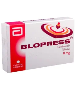 BLOPRESS 8 MG 14 TAB