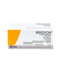 BRIDION 100MG AMP 10X2ML