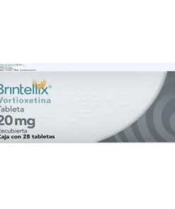 BRINTELLIX 20 MG 28 TAB RECUB