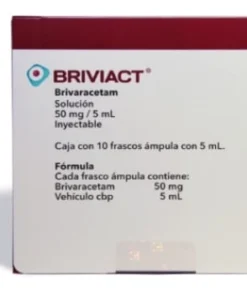 BRIVIACT 50MG SOL INY FA 10X5ML
