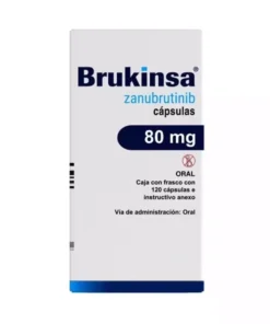 BRUKINSA 80 MG FCO 120 CAPS