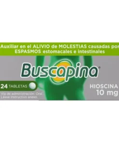 BUSCAPINA 10MG 24 GRAG