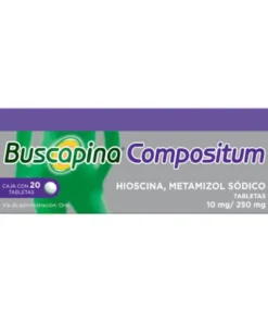 BUSCAPINA COMP 10/250 MG 20 TAB