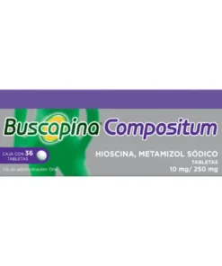 BUSCAPINA COMP 10/250MG 36 TAB