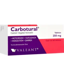 CARBOTURAL 250 MG 60 TAB