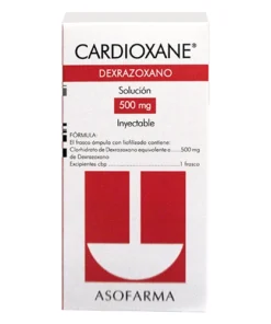 CARDIOXANE 500 MG SOL INY 1 FA