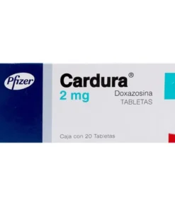 CARDURA 2 MG 20 TAB