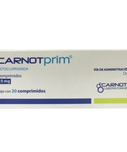 CARNOTPRIM 10 MG 20 CPR