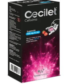 CECILET 100 MG/5ML FCO 100 ML
