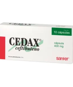 CEDAX 400 MG 10 CAPS