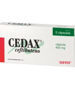 CEDAX 400 MG CAPS 5