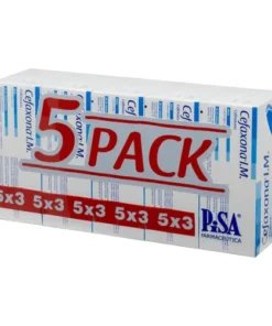 CEFAXONA IM 1G SOL INY FA 5PACK