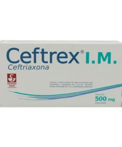 CEFTREX IM 500 MG F A 2 ML