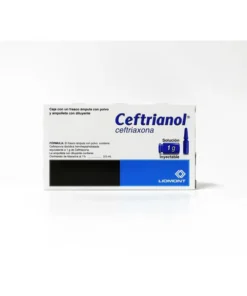 CEFTRIANOL 1 G SOL INY IV 1X10 ML