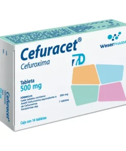 CEFURACET 7D 500 MG 14 TAB
