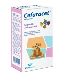CEFURACET 250 MG SUSP 50 ML